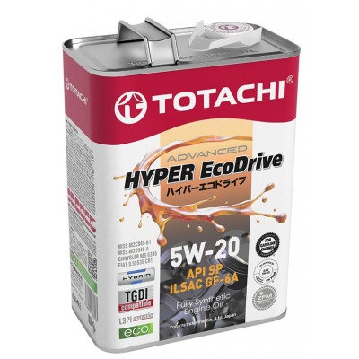 Моторное масло Totachi Hyper Ecodrive SP 5W-20 4L