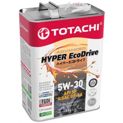 Моторное масло Totachi Hyper Ecodrive SP 5W-30 4L