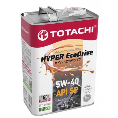 Моторное масло Totachi Hyper Ecodrive SP 5W-40 4L