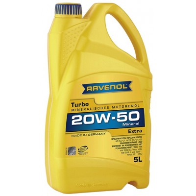 Ulei de motor Ravenol Turbo Extra 20W-50 5L