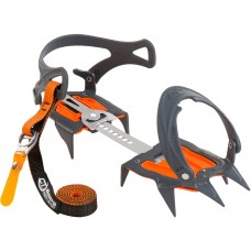 Colțari pentru schi Climbing Technology Nevis Flex 10P Black/Orange (3I818C)