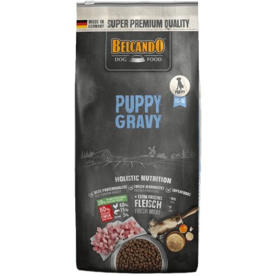 Hrană uscată pentru câini Belcando Puppy Gravy 4kg