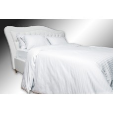 Постельное бельё LiLiMax Satin Collection Unique White Euro Fitted Sheet 180x200cm