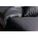 Постельное бельё LiLiMax Satin Collection Unique Graphite Euro Fitted Sheet 160x200cm