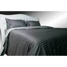 Постельное бельё LiLiMax Satin Collection Unique Graphite Euro Fitted Sheet 160x200cm