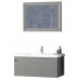 Set mobilier baie Nplus Octavia 100 Storm Grey