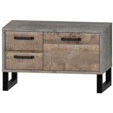 Обувница Sokme Bari 1D2S Woodcon/Grunge Oak