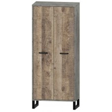 Шкаф Sokme Bari 2D Woodcon/Grunge Oak