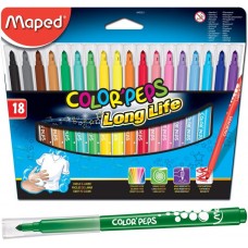 Set carioci Maped Long Life 18pcs