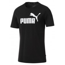 Tricou bărbătesc Puma ESS Logo Tee Cotton Black L