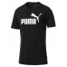 Мужская футболка Puma ESS Logo Tee Cotton Black L