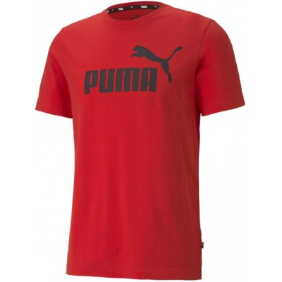 Tricou bărbătesc Puma ESS Logo Tee High Risk Red S