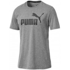 Tricou bărbătesc Puma ESS Logo Tee Medium Gray Heather XS