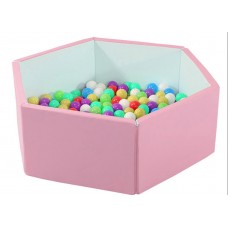 Сухой бассейн Hobby Tree Hexagon Pink HBS18089