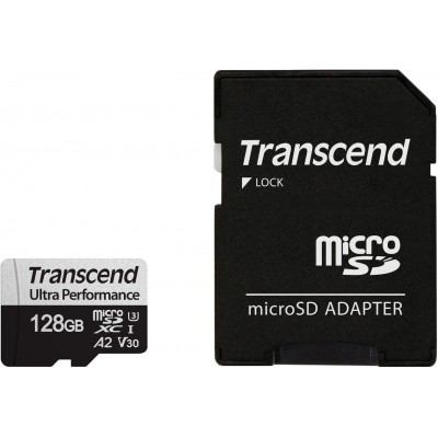 Карта памяти Transcend MicroSDXC 128Gb Class 10 UHS-I (TS128GUSD340S)