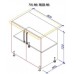 Кухонный гарнитур Bafimob Lena MDF 2.0m Alebastr