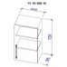 Кухонный гарнитур Bafimob Lena MDF 2.0m Alebastr