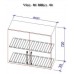 Кухонный гарнитур Bafimob Lena MDF 2.0m Alebastr
