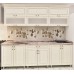 Кухонный гарнитур Bafimob Modern MDF 2.0m glass Alebastr