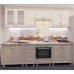 Кухонный гарнитур Bafimob Iulia MDF 2.6m Alebastr/Dub Konkordiya