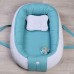 Babynest Veres Velour Grey Tiffany (450.30)