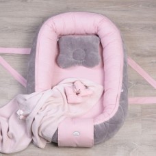 Babynest Veres Velour Taup Rose (450.29)