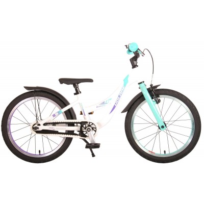 Bicicletă copii Volare Glamour Prime Collection (21876) White\Green