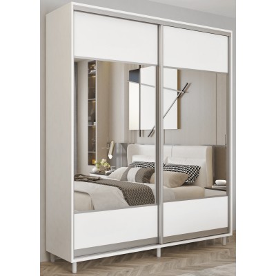 Шкаф-купе Mobildor-Lux Aron S 1900 (8681 Alb Briliant) K1