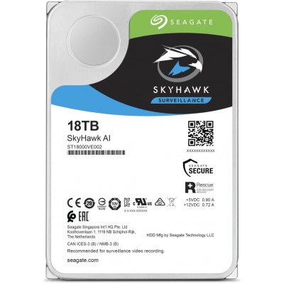 HDD Seagate SkyHawk Surveillance 18Tb (ST18000VE002)