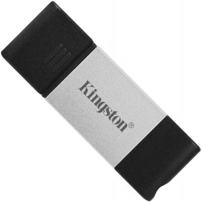 USB Flash Drive Kingston DataTraveler 80 32Gb USB-С Black/Silver (DT80/32GB)