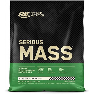 Masa musculara Optimum-nutrition Serious Mass Cookies & Cream 5440g