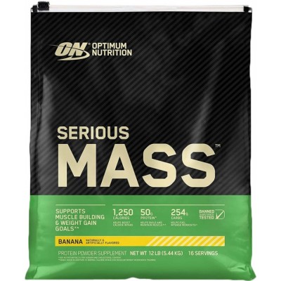 Гейнер Optimum-nutrition Serious Mass Banana 5440g