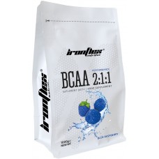 Aminoacizi IronFlex BCAA 2-1-1 Blue Raspberry 1000g