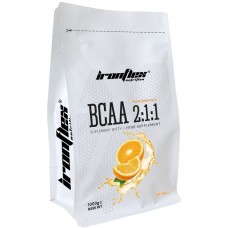 Aminoacizi IronFlex BCAA 2-1-1 Orange 1000g