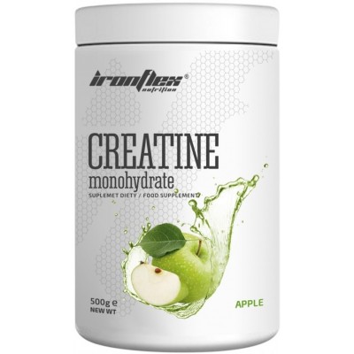 Creatina IronFlex Creatine Monohydrate Apple 500g