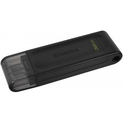 USB Flash Drive Kingston DataTraveler 70 32Gb USB-С Black (DT70/32GB)