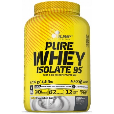 Протеин Olimp Pure Whey Isolate 95 Strawberry 2.2kg