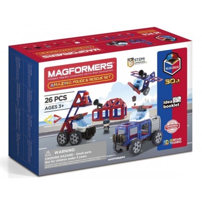 Конструктор Magformers Amazing Police Set (717001)