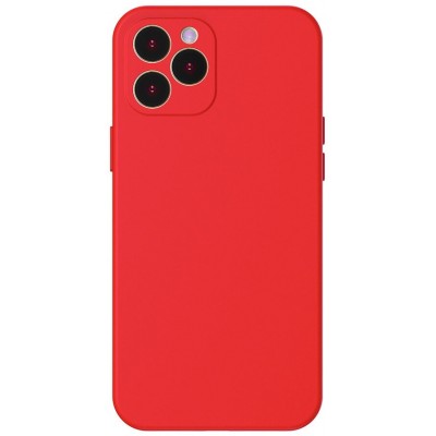 Чехол Baseus Liquid Silica Gel Protective Case For iPhone 12 Pro Red (WIAPIPH61P-YT09)