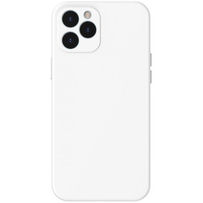 Husa de protecție Baseus Liquid Silica Gel Protective Case For iPhone 12 Pro White (WIAPIPH61P-YT02)