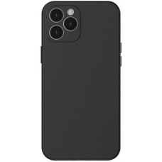 Husa de protecție Baseus Liquid Silica Gel Protective Case For iPhone 12 Pro Max Black (WIAPIPH67N-YT01)