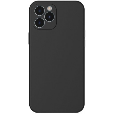 Чехол Baseus Liquid Silica Gel Protective Case For iPhone 12 Pro Max Black (WIAPIPH67N-YT01)