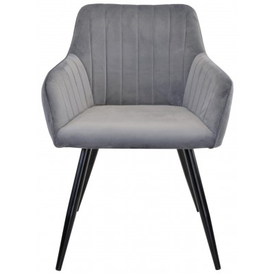 Стул Deco DC-1936 Iris Dark Grey/Black Legs