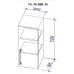 Кухонный гарнитур Bafimob Corner (High Gloss) 4.1x0.9m Eco +tandembox Green/White