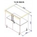 Кухонный гарнитур Bafimob Iulia (High Gloss) 2.6m Beige/Bordo