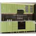 Bucătărie Bafimob Iulia (High Gloss) 2.6m Green Bucătărie Bafimob Iulia (High Gloss) 2.6m Green