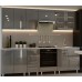 Bucătărie Bafimob Iulia (High Gloss) 2.6m Grey Bucătărie Bafimob Iulia (High Gloss) 2.6m Grey