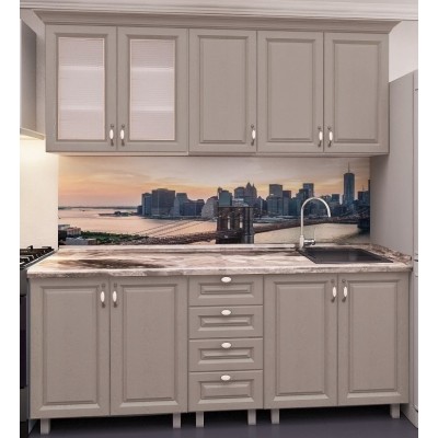 Кухонный гарнитур Bafimob Lena MDF 1.6m Dub Konkordiya