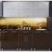 Кухонный гарнитур Bafimob Modern (High Gloss) 1.8m no glass White/Brown