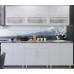 Кухонный гарнитур Bafimob Modern (High Gloss) 2.0m glass White